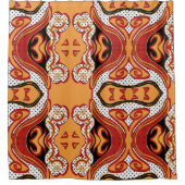 Feuer Duschvorhang (Vorderseite)