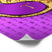 Feuer-Eber Poster (Ecke)