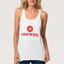 Feuer-Ehefrau Tank Top