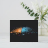 Feuer & Eis Postkarte (Stehend Vorderseite)