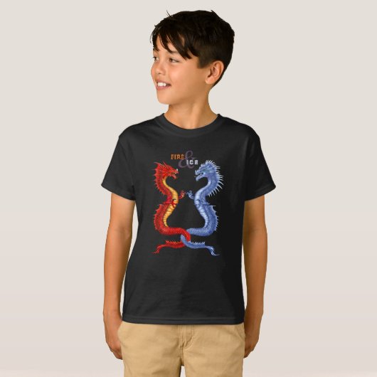 FEUER & EIS T-Shirt (Vorne ganz)