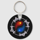 Feuer, Eis und arkaner Schlüsselanhänger (Vorderseite)