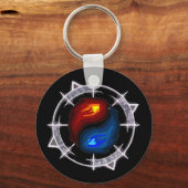 Feuer, Eis und arkaner Schlüsselanhänger (Vorderseite)