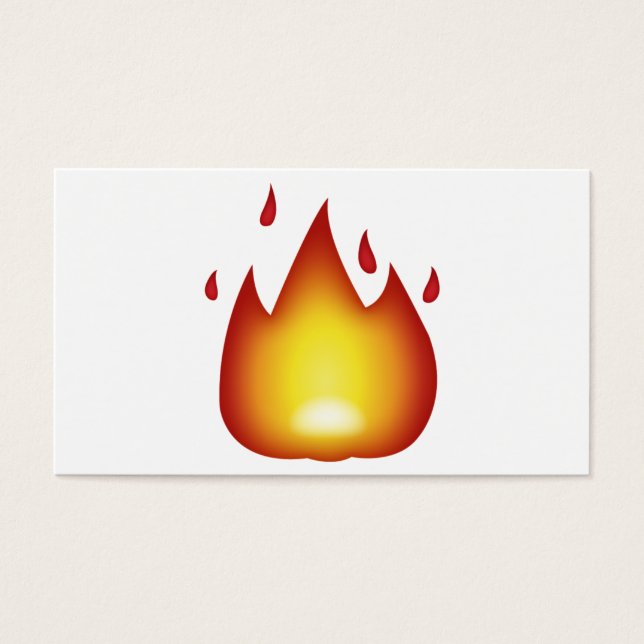 Feuer - Emoji (Vorderseite)