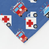 Feuer | EMT der Notfahrzeug-| der Polizei-| Fleecedecke (Ecke)