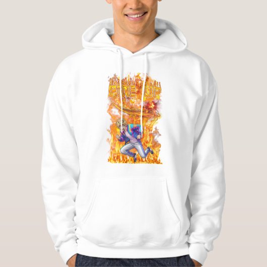 Feuer entfacht hoodie (Vorderseite)