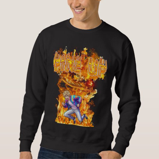 Feuer entfacht sweatshirt (Vorderseite)