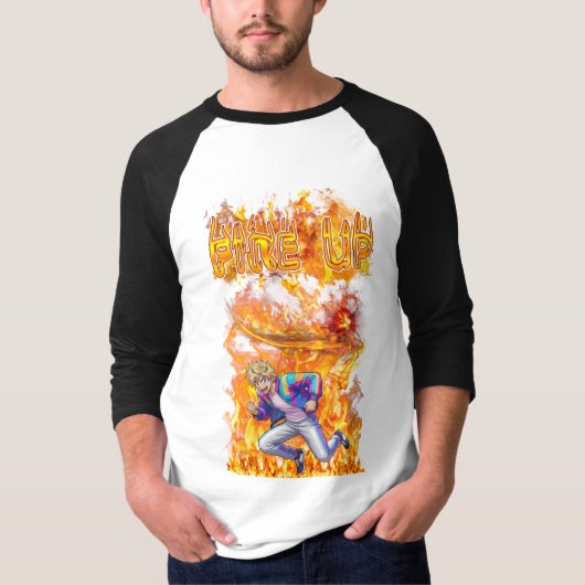 Feuer entfacht T-Shirt (Vorderseite)