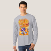 Feuer entfacht T-Shirt (Vorne ganz)