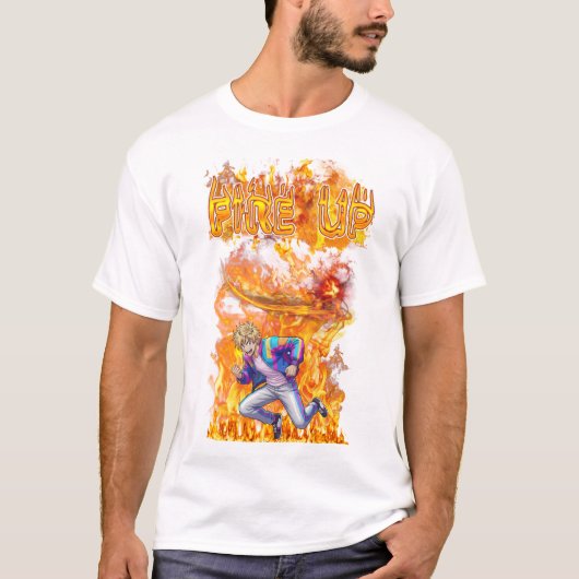 Feuer entfacht T-Shirt (Vorderseite)