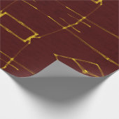 Feuer entzünden geschenkpapier (Ecke)