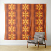 Feuer Feder Traumfänger 1 Wandteppich (Beispiel (Horizontal))