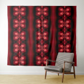 Feuer Feder Traumfänger Rot 3 Wandteppich (Beispiel (Horizontal))