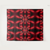 Feuer Feder Traumfänger Rot 6 Wandteppich (Vorderseite (Horizontal))