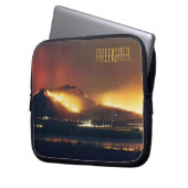 Feuer-Feuerwehrmann Laptopschutzhülle (Vorderseite Links)