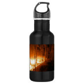 Feuer-Flamme Edelstahlflasche (Vorderseite)