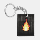 Feuer-Flamme; Schroff Schlüsselanhänger (Vorderseite links)