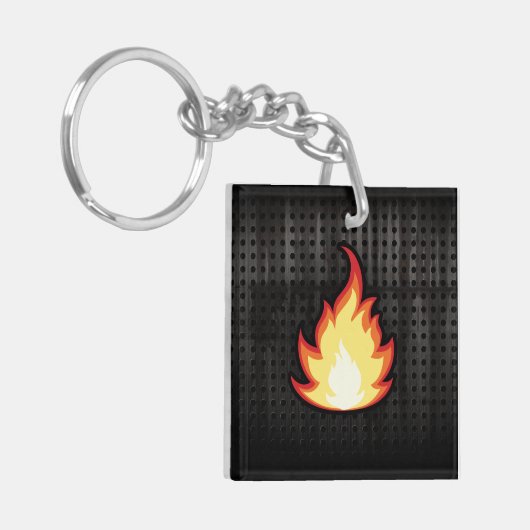 Feuer-Flamme; Schroff Schlüsselanhänger (Vorderseite links)