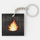Feuer-Flamme; Schroff Schlüsselanhänger (Rückseite)