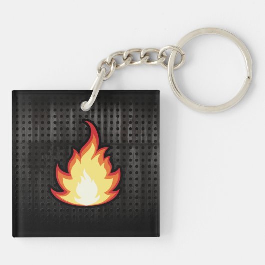 Feuer-Flamme; Schroff Schlüsselanhänger (Rückseite)