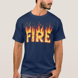 Feuer Flamme Shirt Erwachsene Kinder Männer Frauen