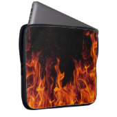Feuer Flammen - Laptop-Sieb Laptopschutzhülle (Vorne Rechts)