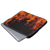 Feuer Flammen - Laptop-Sieb Laptopschutzhülle (Vorne Knopf)