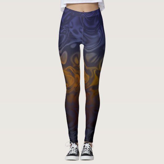 Feuer/Flammen Leggings (Vorderseite)