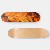 Feuer! Flammen Skate Decke Skateboard oder Wall Ar (Horizontal)