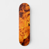 Feuer! Flammen Skate Decke Skateboard oder Wall Ar (Vorderseite)
