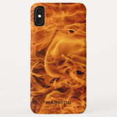 Feuer flammt Nametelefon-Hüllen Case-Mate iPhone Hülle (Rückseite)