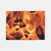 Feuer Fleecedecke (Vorderseite (Horizontal))