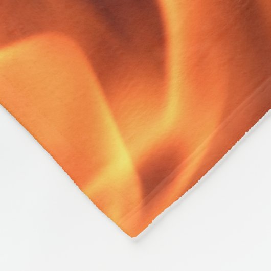 Feuer Fleecedecke (Ecke)