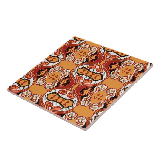 Feuer Fliese (Seite)