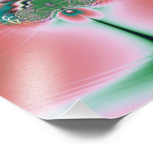 Feuer Fotodruck (Ecke)