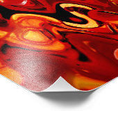 FEUER FOTODRUCK (Ecke)