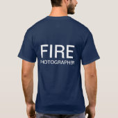 FEUER-FOTOGRAF-T - SHIRT (Rückseite)