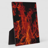 Feuer Fotoplatte (Seite)