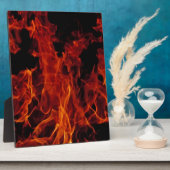 Feuer Fotoplatte (Seite)