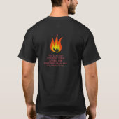 FEUER-FREAK T-Shirt (Rückseite)