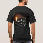 Feuer, Freiwillige nehmen wir unsere Möglichkeiten T-Shirt (Rückseite)