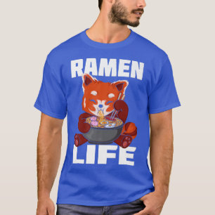 Feuer für Red Panda Kinder Motive Ramen Miso Noodl T-Shirt