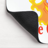 Feuer-Gabelung Mousepad (Ecke)