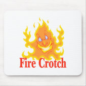 Feuer-Gabelung Mousepad (Vorne)