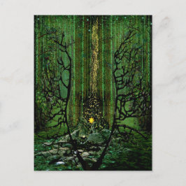 Feuer: Gebet für die Wälder Postkarte