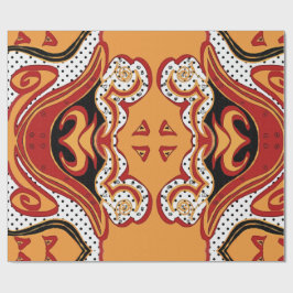 Feuer Geschenkpapier