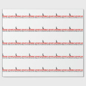 Feuer Geschenkpapier (Flach)