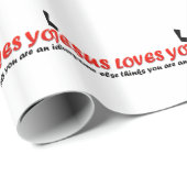 Feuer Geschenkpapier (Rolleneckpunkt)