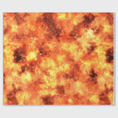 Feuer Geschenkpapier (Flach)