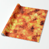 Feuer Geschenkpapier (Ungerollt)